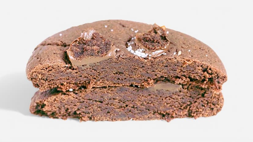 image of Salted chocolate brownie cookie